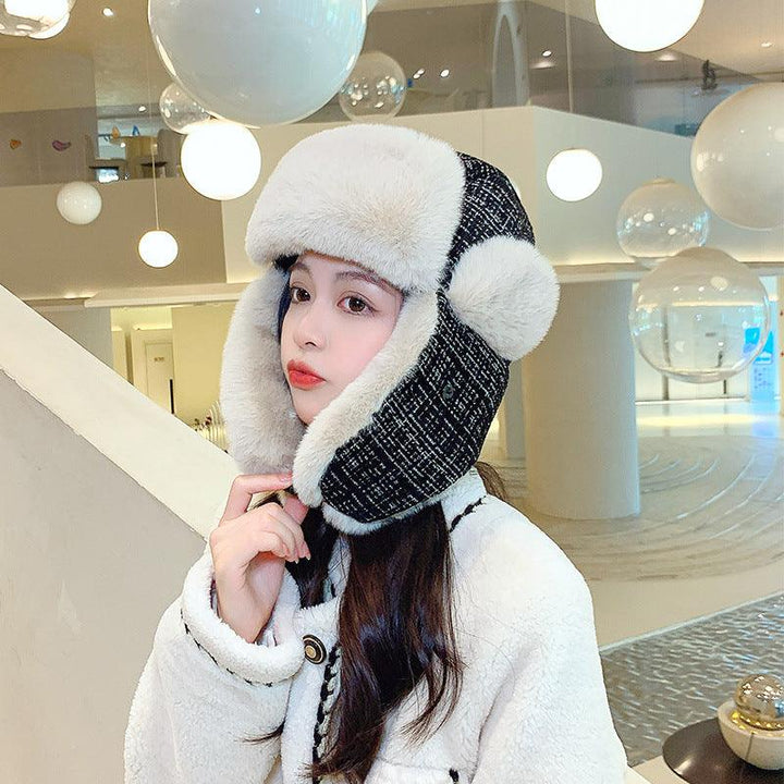 Winter Women's Ear Protection And Wind Protection Cold-proof Thermal Cotton Hat - Mamofa Global Store