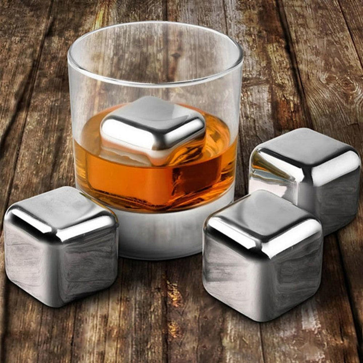 Ice Cubes Set Herbruikbare Chilling Stones Voor Whiskey Cooling Cube Koelen Rots Party Bar Tool - Mamofa Global Store