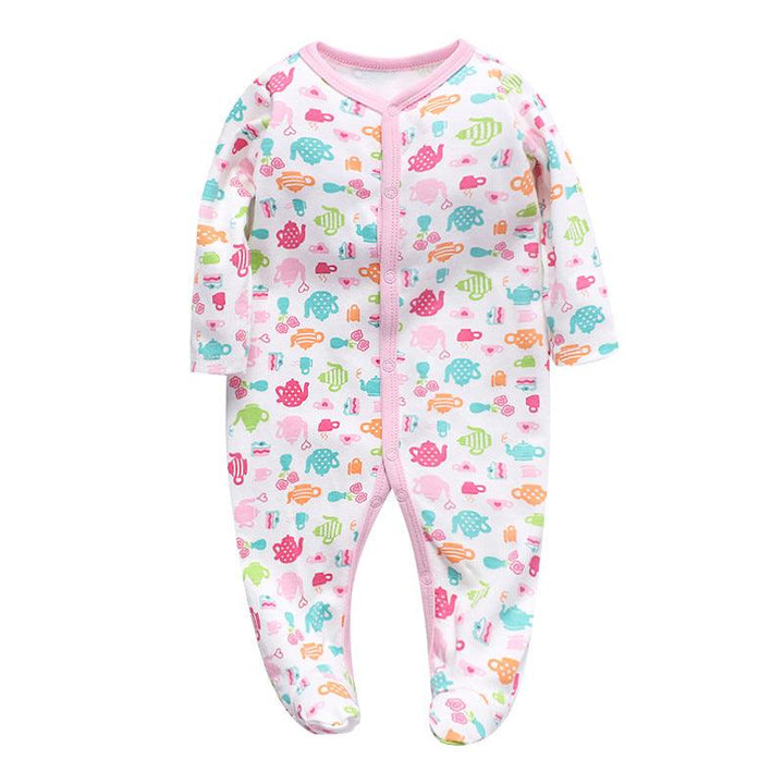 Cotton one-piece clothes baby clothes - Mamofa Global Store