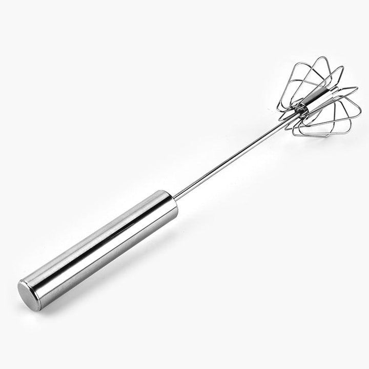 Stainless Steel Semi Automatic Egg Beater Kitchen Tools Hand Held - Mamofa Global Store