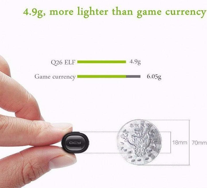 QCY Combination Sets Q26 Car Calls Earphone Bluetooth Headset And Portable - Mamofa Global Store