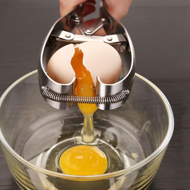 Stainless Steel Egg Scissors Eggshell Cutter Quail Egg Opener Egg Cutter Egg Topper Cracker Separator Cooker Cracker - Mamofa Global Store