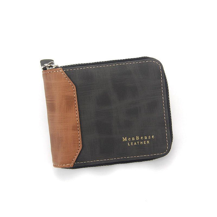 Men's Simplicity Wallet Fashion Frosted - Mamofa Global Store