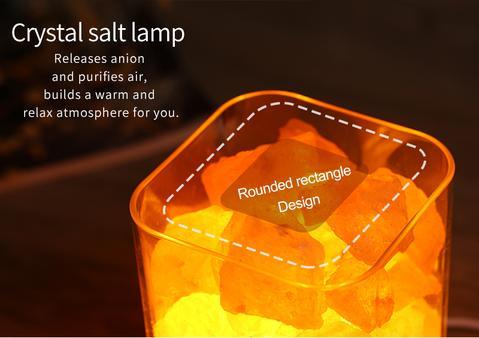 USB Crystal Light Himalayan Salt LED Lamp - Mamofa Global Store