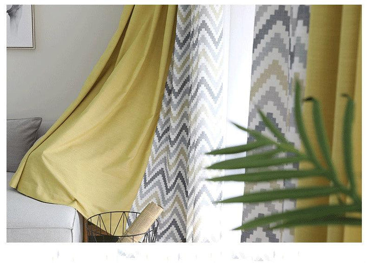 Printed curtain cloth - Mamofa Global Store