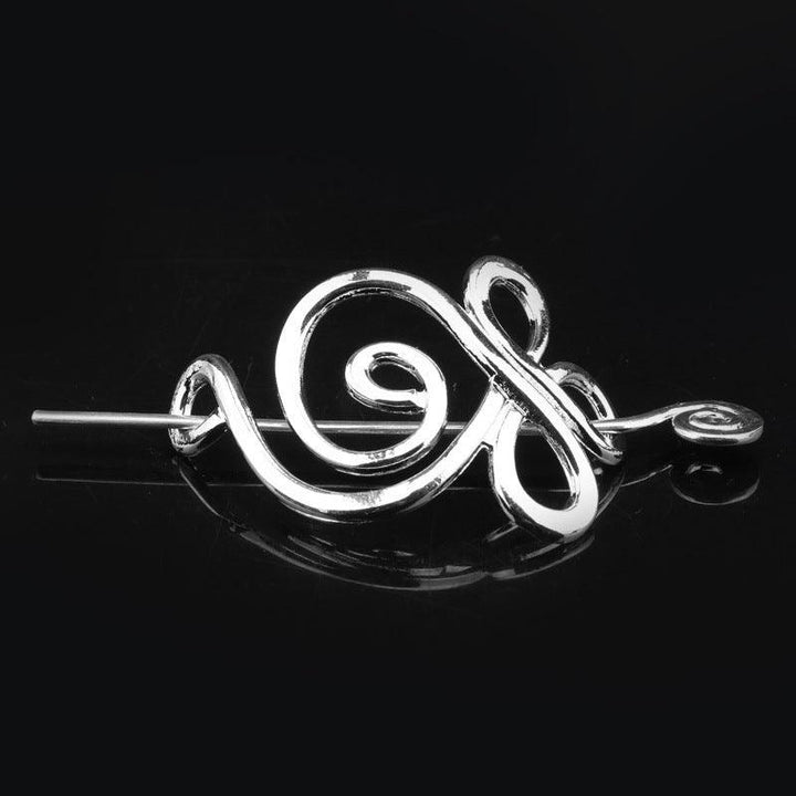 Metal Hair Clip Retro Plug-in Hairpin Headdress - Mamofa Global Store