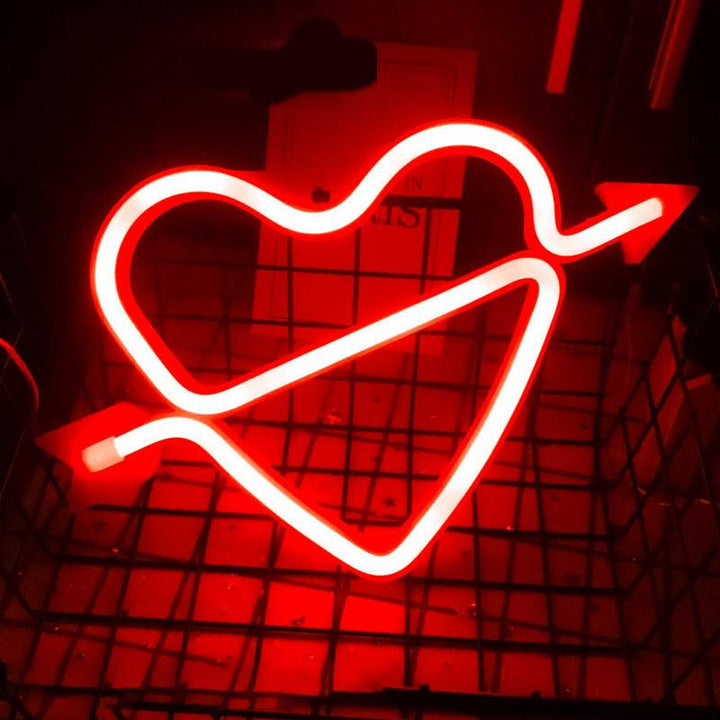 Decorative neon lights at night - Mamofa Global Store