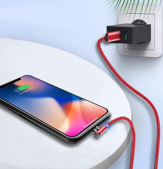 Nylon Braided Magnetic Mobile Phone Charging Cable - Mamofa Global Store