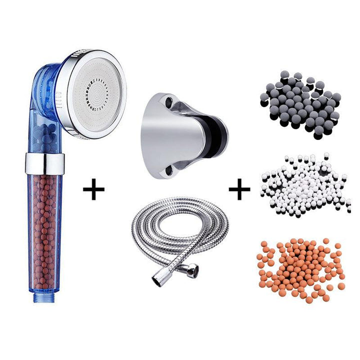 Pressurized Negative Ion Three-speed Shower Head - Mamofa Global Store