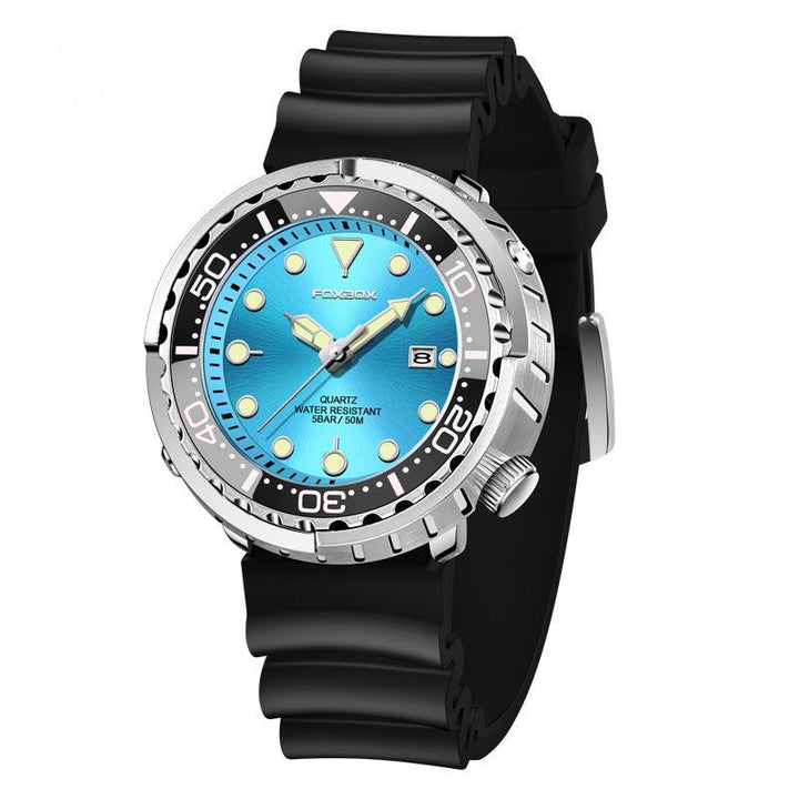 Men's Quartz Watch Three-pin Calendar Waterproof - Mamofa Global Store