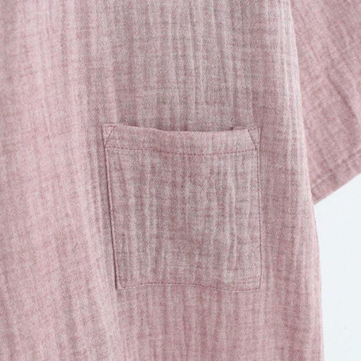 Kimono, Bathrobe, Gauze, Home Wear, Japanese Steamed Thin Night Gown - Mamofa Global Store