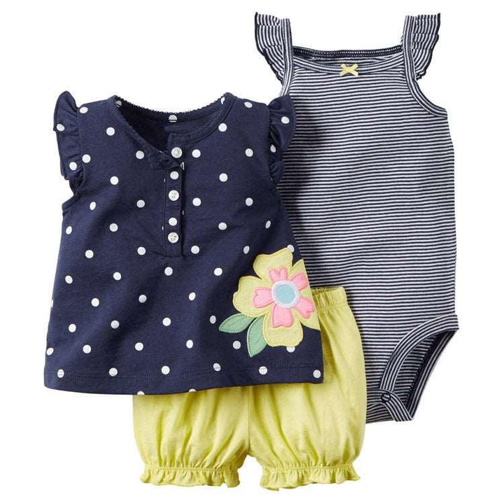 Baby Clothes Summer Sleeveless Bag Fart Clothes Girl Baby Romper Romper - Mamofa Global Store