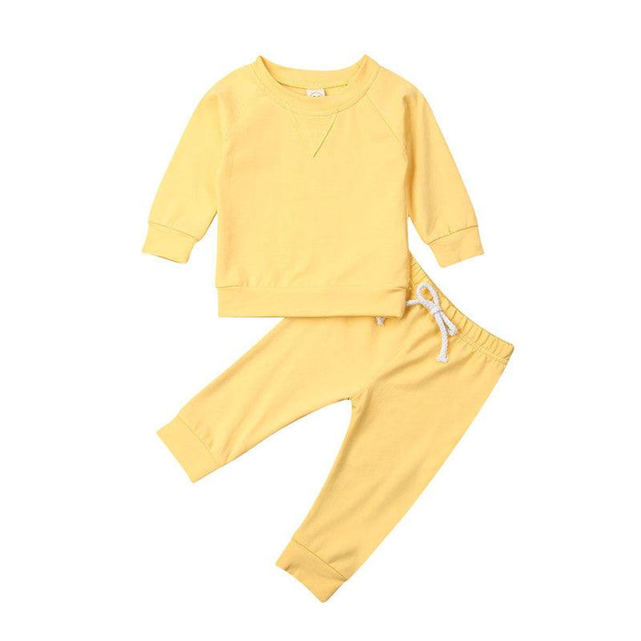 Baby Spring and Autumn Clothes Baby Clothes Unisex Suit - Mamofa Global Store