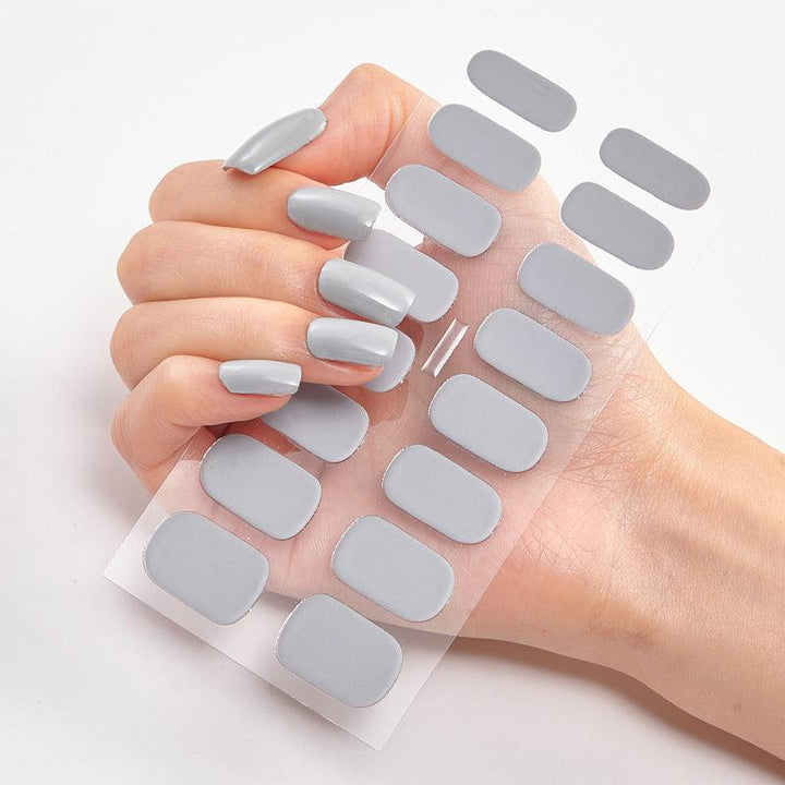 Nail Sticker Letter Color Nail Art Sticker Full Sticker - Mamofa Global Store