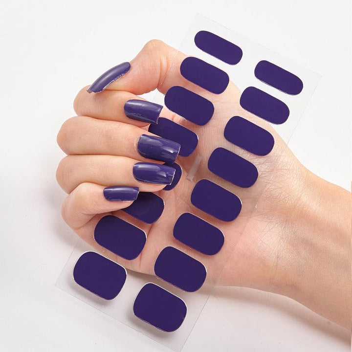 Nail Sticker Letter Color Nail Art Sticker Full Sticker - Mamofa Global Store