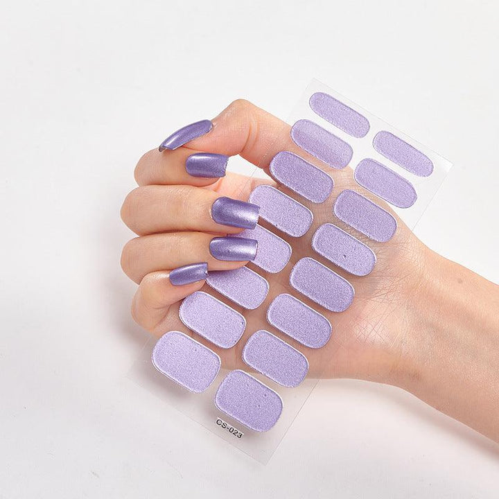 Nail Sticker Letter Color Nail Art Sticker Full Sticker - Mamofa Global Store