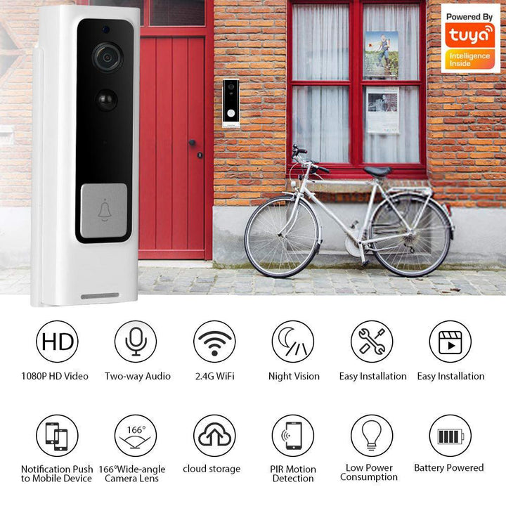 Intelligent 1080P Network Wireless Video Intercom Camera - Mamofa Global Store