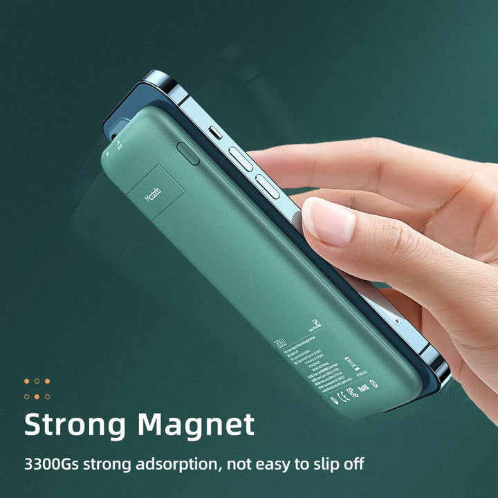 Magnetic Wireless Charging Treasure Back Clip Power Bank - Mamofa Global Store