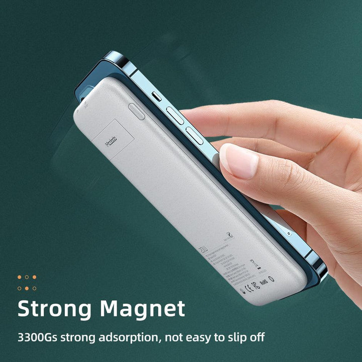 Magnetic Wireless Charging Treasure Back Clip Power Bank - Mamofa Global Store