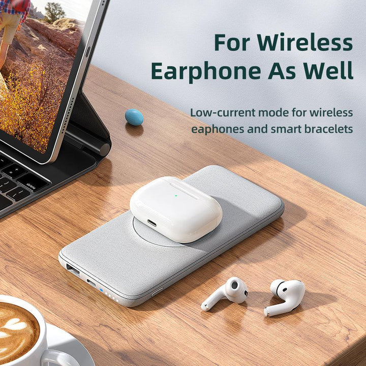 Magnetic Wireless Charging Treasure Back Clip Power Bank - Mamofa Global Store