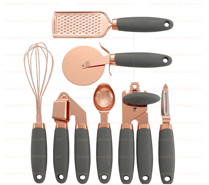 Kitchen Household Peeler Gadget Copper Plating Set - Mamofa Global Store