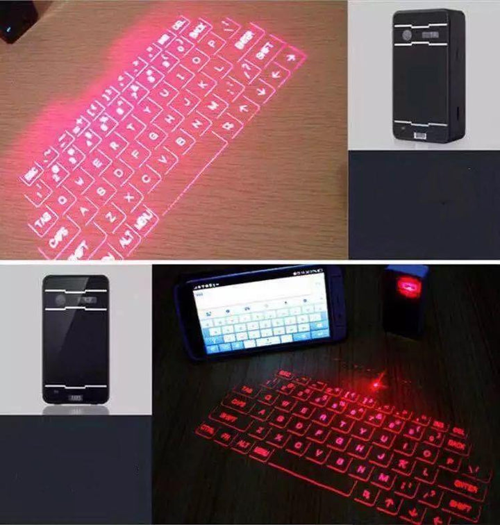 Laser Projection Keyboard Bluetooth Wireless Virtual Projection - Mamofa Global Store