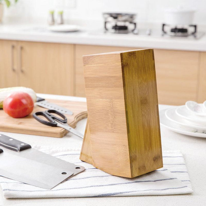 Bamboo Knife Holder with Eco-Friendly Storage Solution - Mamofa Global Store