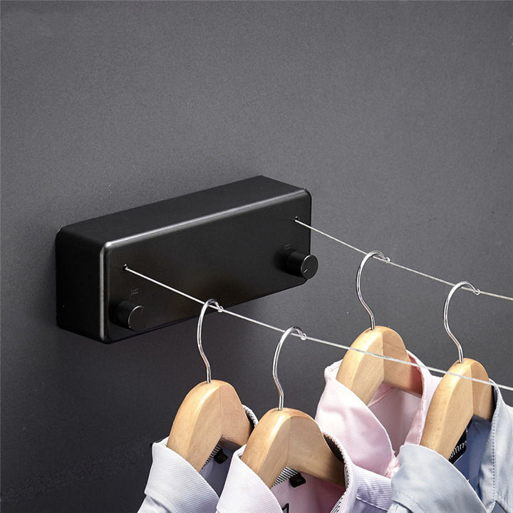 Steel Wire Clothesline Multifunctional Retractable Clothesline - Mamofa Global Store