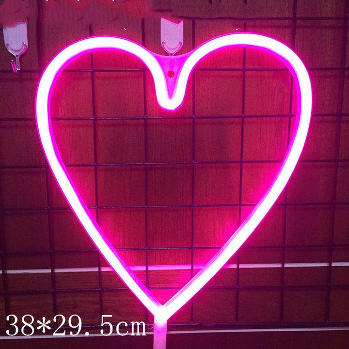 Decorative neon lights at night - Mamofa Global Store