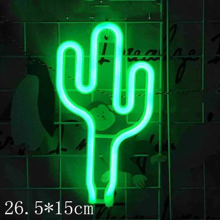 Decorative neon lights at night - Mamofa Global Store