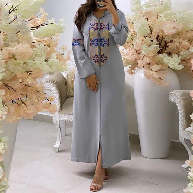 Women Long Dress Dubai Abaya Fashion Hijab - Mamofa Global Store