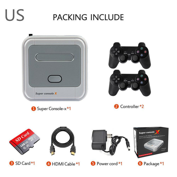 Super Console X Retro Game Console PRO Upgrade Version TV Set-Top Box R8 Game Console PSPArcade - Mamofa Global Store