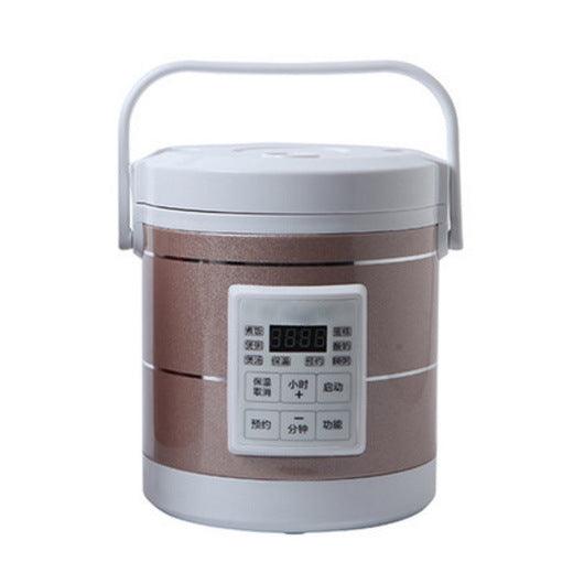 Mini Rice Cooker 1.6L Car Truck Electric Hot Soup Rice Cooker 12V 24V - Mamofa Global Store