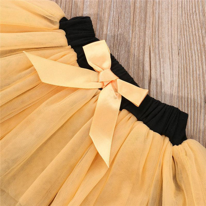 Summer Cute Baby Girl Pure Cotton Casual Clothing Suit Bow Ruffled Bodysuit Tutu Headband Baby Clothing - Mamofa Global Store