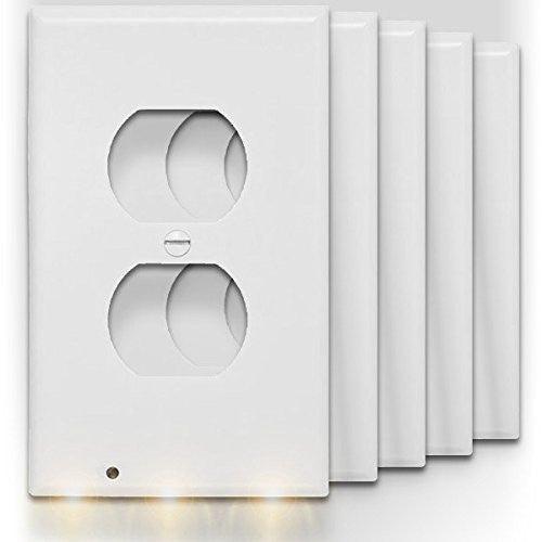 Durable Convenient Outlet Cover Duplex Wall Plate Led - Mamofa Global Store