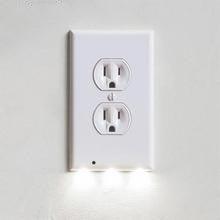 Durable Convenient Outlet Cover Duplex Wall Plate Led - Mamofa Global Store