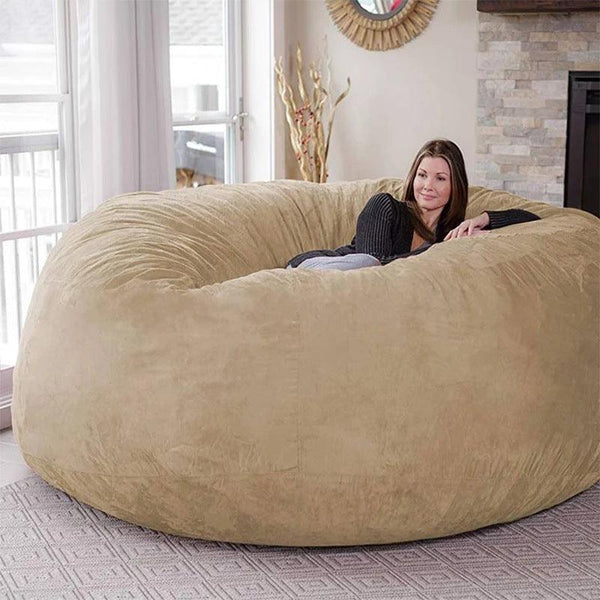 Lazy Sofa Oversized 7FT Bean Bag Chair Bean Bag Chair - Mamofa Global Store