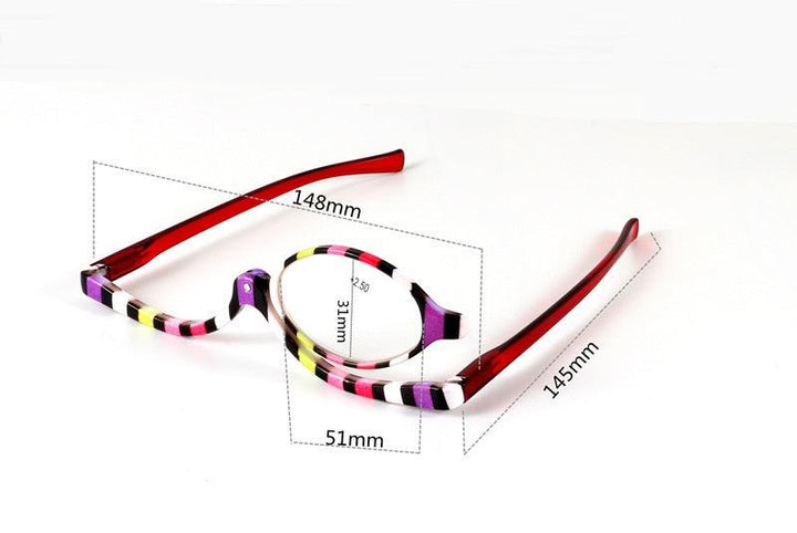 Rotatable Reading Glasses Reading Glasses Frame Single Glasses Frame - Mamofa Global Store