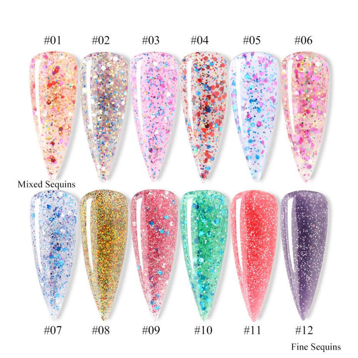 New Glitter Nail Art Crystal Extension Glue - Mamofa Global Store