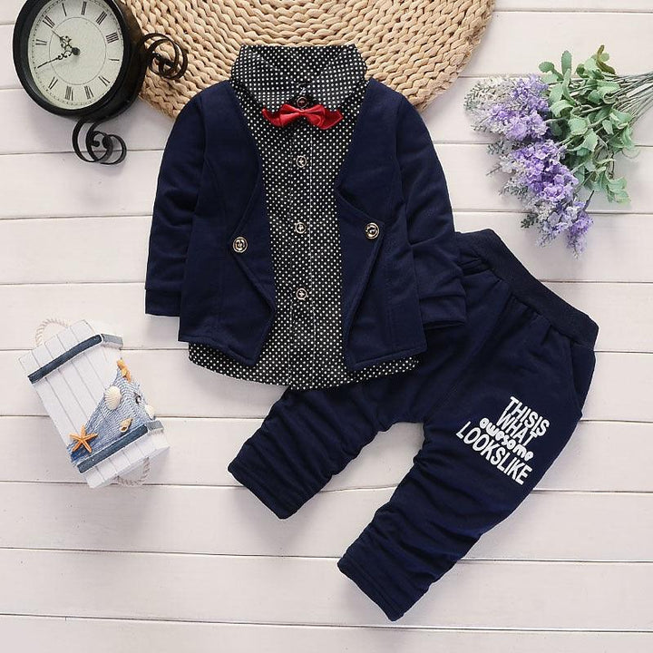 New Design Toddler Boys Casual Suit Set Boys Clothes Set Printed Suit Infant Boys Children Clothing Set - Mamofa Global Store