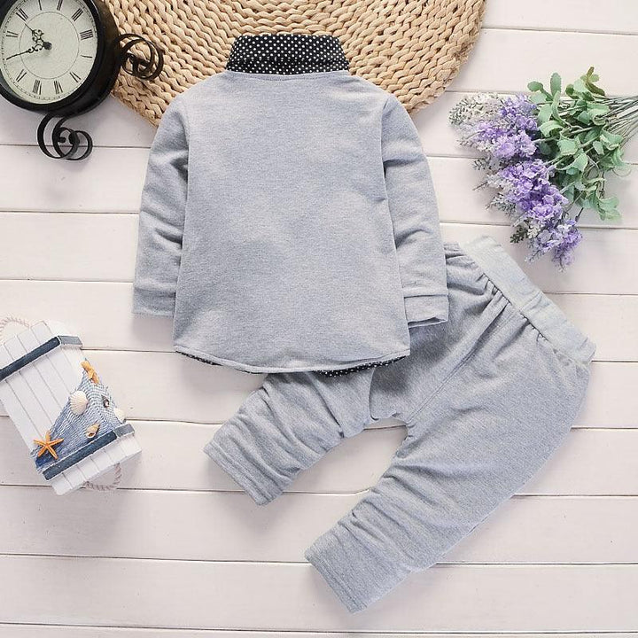 New Design Toddler Boys Casual Suit Set Boys Clothes Set Printed Suit Infant Boys Children Clothing Set - Mamofa Global Store