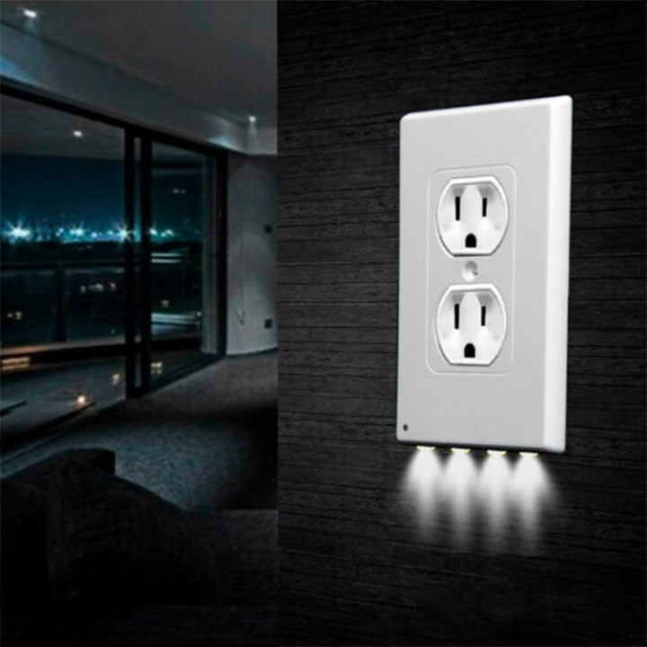 Durable Convenient Outlet Cover Duplex Wall Plate Led - Mamofa Global Store