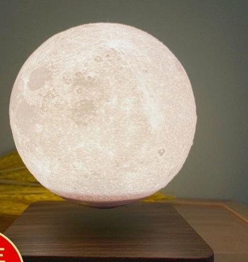 Magnetic Levitation Table Lamp Moon Light 3D Printing Planet Night Light - Mamofa Global Store