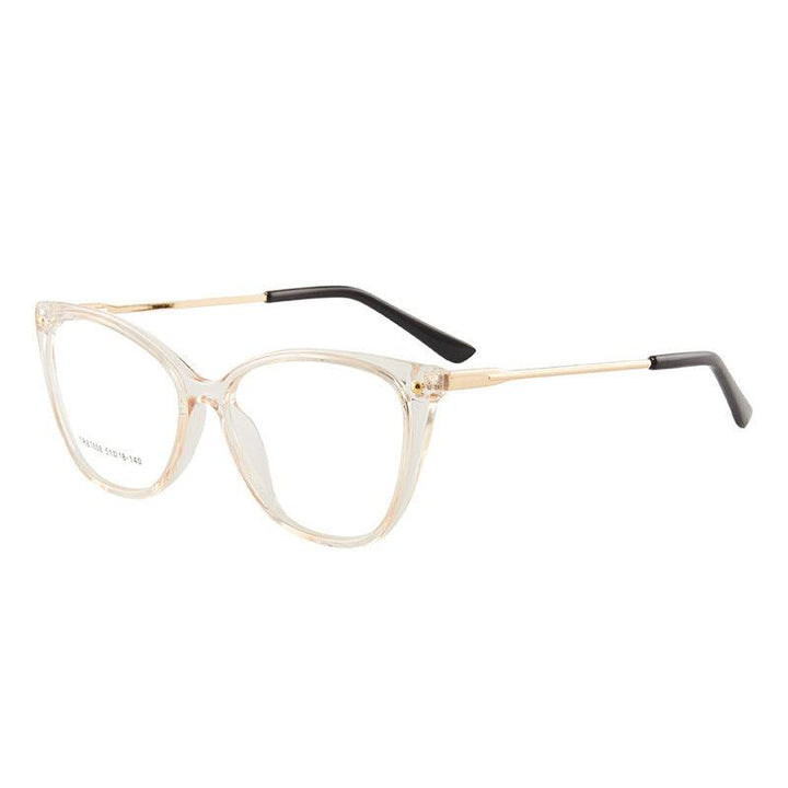 Optical Glasses Anti-blue Glasses Frame Tr Glasses Frame Cat Glasses - Mamofa Global Store