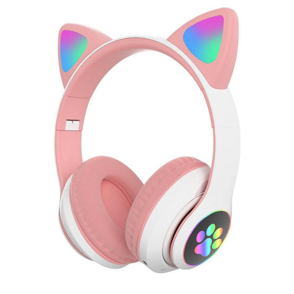 Luminous Bluetooth headset cat ear headset - Mamofa Global Store