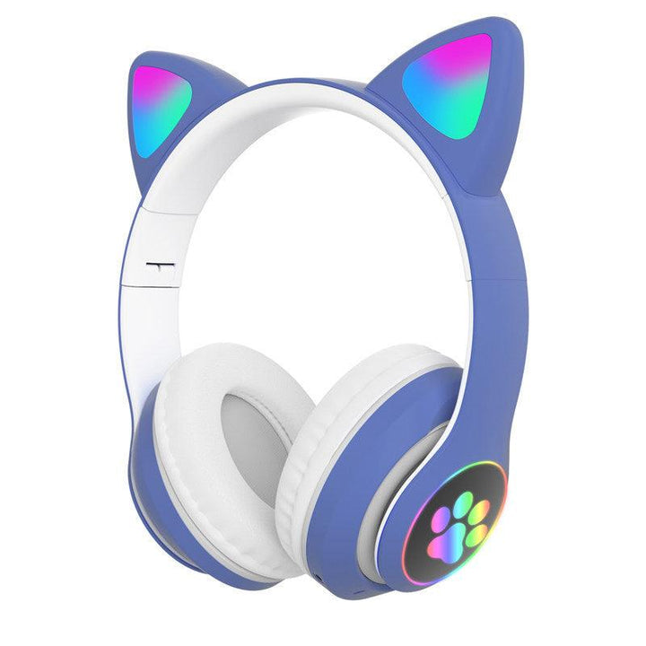 Luminous Bluetooth headset cat ear headset - Mamofa Global Store