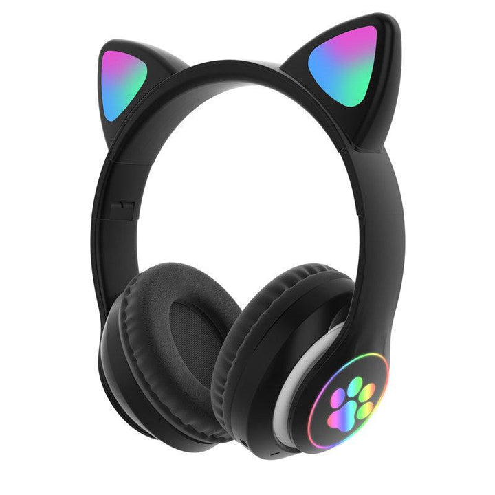 Luminous Bluetooth headset cat ear headset - Mamofa Global Store