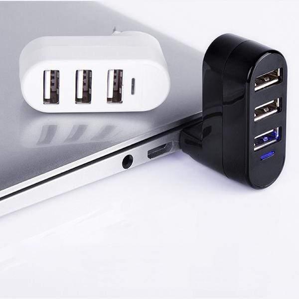 USB splitter usb hub splitter multi-interface spin color 2.0 high speed expansion hub HUB - Mamofa Global Store