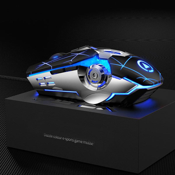 Gaming Mouse Wired Silent Gaming Mechanical Computer Desktop Notebook Office - Mamofa Global Store