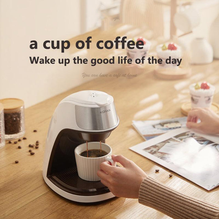 New Coffee Machine Fully Automatic Home Office Mini American Small Portable Coffee Maker - Mamofa Global Store